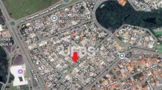Lote/Terreno à venda, 545m² no Jardins Atenas, Goiânia