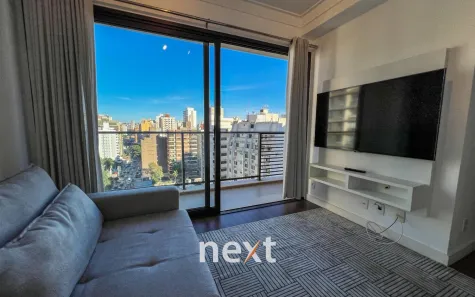 Apartamento com 1 Quarto para alugar, 57m² no Cambuí, Campinas