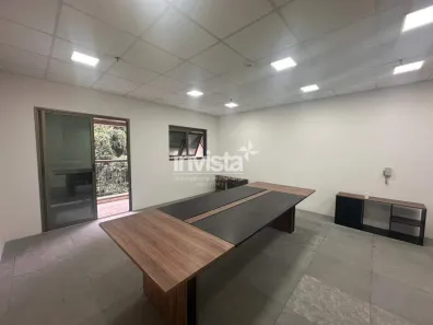 Sala Comercial com 1 Quarto para alugar, 47m² no Valongo, Santos