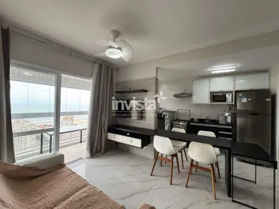 Apartamento com 2 Quartos para alugar, 80m² no Gonzaga, Santos