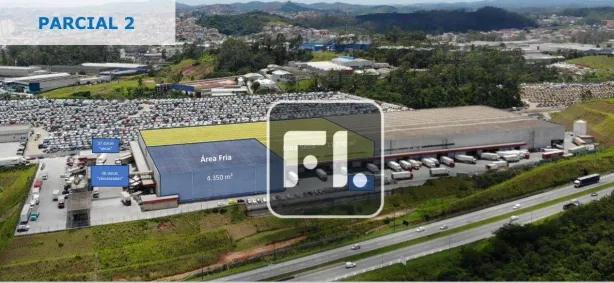 Galpão/Depósito/Armazém para alugar, 4350m² no Loteamento Industrial Coral, Mauá