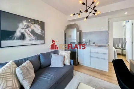 Apartamento com 1 Quarto à venda, 34m² no Indianópolis, São Paulo
