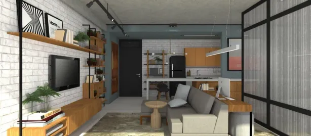Apartamento com 1 Quarto à venda, 55m² no Coqueiros, Florianópolis
