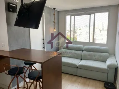 Apartamento com 2 Quartos para alugar, 34m² no Cambuci, São Paulo