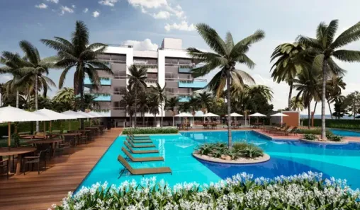 Apartamento com 2 Quartos à venda, 70m² no Areia Dourada, Cabedelo