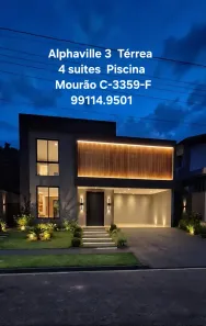 Casa de Condomínio com 4 Quartos à venda, 260m² no Ponta Negra, Manaus