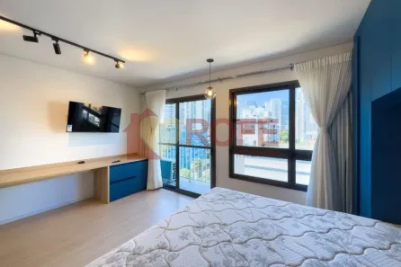 Apartamento com 1 Quarto para alugar, 27m² no Vila Nova Conceição, São Paulo