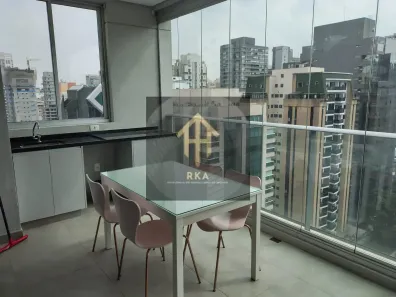 Apartamento com 1 Quarto para alugar, 42m² no Moema, São Paulo