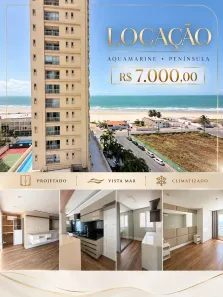 Apartamento com 2 Quartos para alugar, 86m² no Ponta D'Areia, São Luís