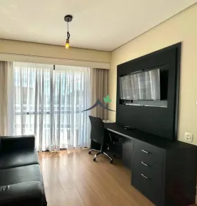 Apartamento com 1 Quarto para venda ou aluguel, 35m² no Indianópolis, São Paulo