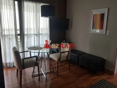 Flat com 1 Quarto para alugar, 40m² no Brooklin Paulista, São Paulo