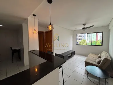 Apartamento com 1 Quarto para alugar, 37m² no Espinheiro, Recife