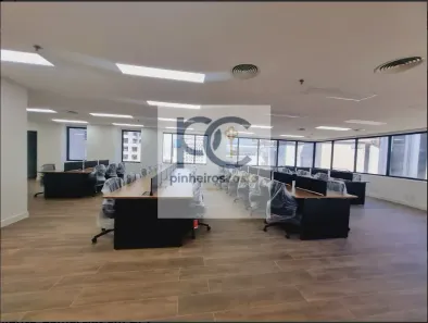 Sala Comercial para alugar, 223m² no Cidade Monções, São Paulo
