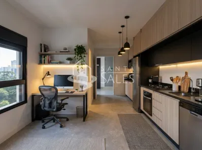 Kitnet com 1 Quarto para alugar, 26m² no Mirandópolis, São Paulo