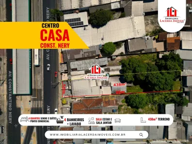 Casa com 4 Quartos à venda, 431m² no Centro, Manaus