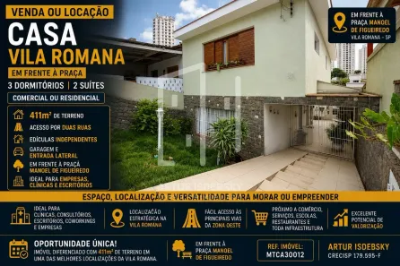 Casa com 3 Quartos à venda, 411m² no Siciliano, São Paulo