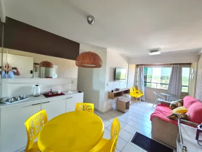 Apartamento com 2 Quartos para alugar, 55m² no Ponta Negra, Natal