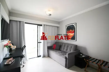 Flat com 1 Quarto à venda, 33m² no Indianópolis, São Paulo