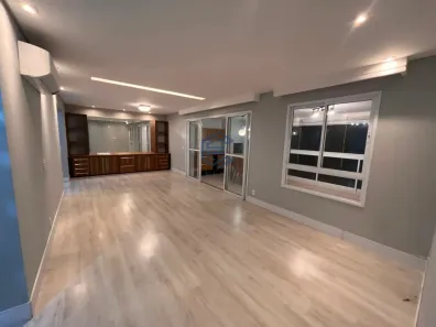 Apartamento com 3 Quartos para alugar, 132m² no Ponta da Praia, Santos