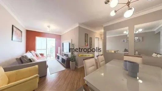 Apartamento com 3 Quartos à venda, 89m² no Vila Valparaíso, Santo André