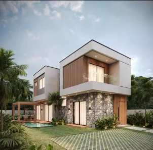Casa de Condomínio com 2 Quartos à venda, 135m² no Ponto Certo, Camaçari