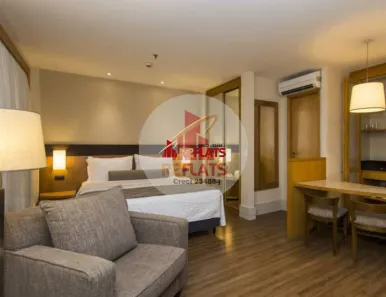 Flat com 1 Quarto para alugar, 30m² no Itaim Bibi, São Paulo