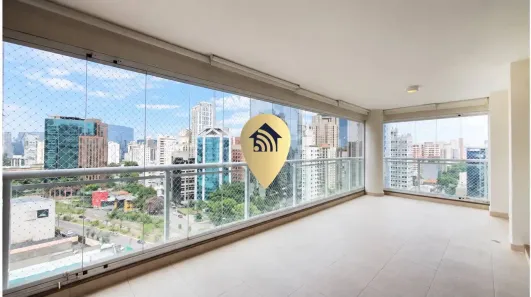 Apartamento com 3 Quartos para alugar, 201m² no Itaim Bibi, São Paulo
