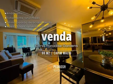 Apartamento com 3 Quartos à venda, 98m² no Capim Macio, Natal