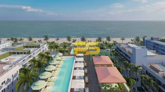 Flat com 1 Quarto à venda, 23m² no Cabo Branco, João Pessoa