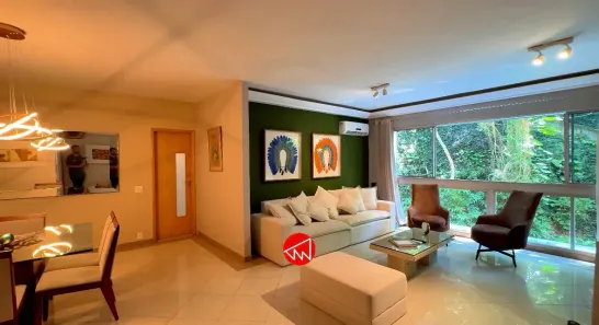 Apartamento com 3 Quartos à venda, 125m² no Lagoa, Rio de Janeiro