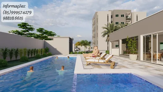 Apartamento com 3 Quartos à venda, 65m² no Icaraí, Caucaia