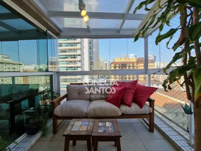 Apartamento com 2 Quartos à venda, 128m² no Gonzaga, Santos