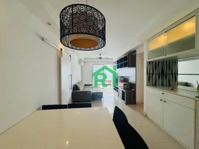 Apartamento com 2 Quartos para venda ou aluguel, 95m² no Vila Alzira, Guarujá
