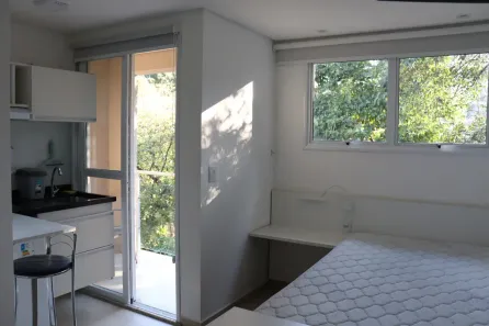 Apartamento com 1 Quarto para alugar, 25m² no Vila Universitária, São Paulo