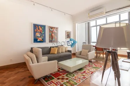 Apartamento com 3 Quartos para alugar, 117m² no Leblon, Rio de Janeiro