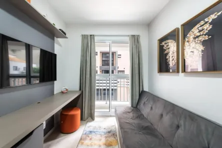 Apartamento com 1 Quarto para alugar, 37m² no Pinheiros, São Paulo