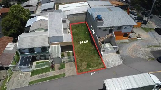 Lote/Terreno à venda, 124m² no Pilarzinho, Curitiba