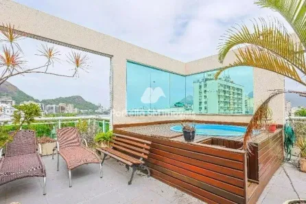 Cobertura com 2 Quartos à venda, 172m² no Humaitá, Rio de Janeiro