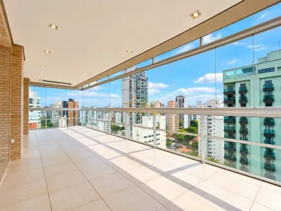 Apartamento com 3 Quartos para alugar, 216m² no Indianópolis, São Paulo