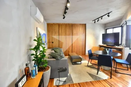 Apartamento com 1 Quarto para alugar, 50m² no Jardim Paulistano, São Paulo