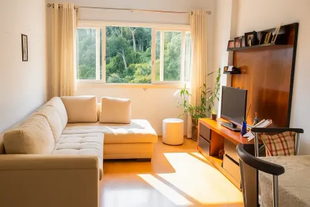 Apartamento com 1 Quarto à venda, 58m² no Centro, Petrópolis