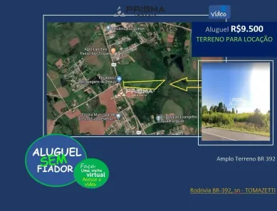 Lote/Terreno para alugar, 40406m² no Tomazetti, Santa Maria