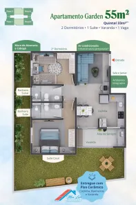 Apartamento com 2 Quartos à venda, 50m² no Alto da Boa Vista, Sorocaba