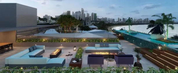 Apartamento com 1 Quarto à venda, 70m² no Cabo Branco, João Pessoa