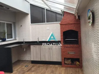 Sobrado com 3 Quartos à venda, 136m² no Novo Homero Thon, Santo André