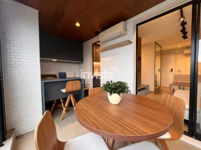 Apartamento com 1 Quarto para alugar, 54m² no Boqueirão, Santos