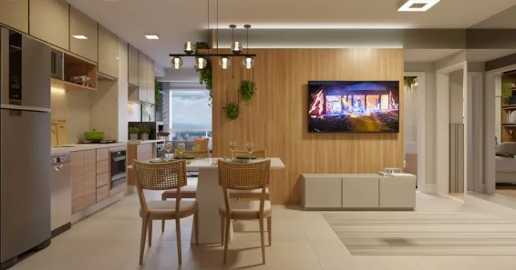Apartamento com 2 Quartos à venda, 61m² no Jardim das Colinas, São José dos Campos