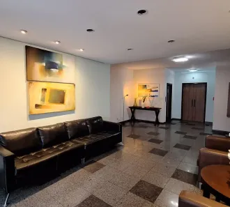 Apartamento com 3 Quartos para alugar, 115m² no Ponta da Praia, Santos