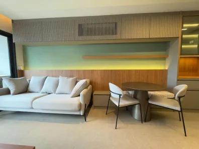 Apartamento com 1 Quarto para alugar, 42m² no Cambuí, Campinas
