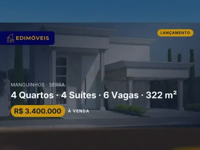 Casa com 4 Quartos à venda, 322m² no Manguinhos, Serra